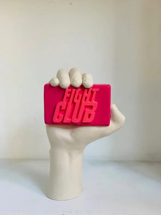 Sculpture décorative emblématique Pop Art Fight Club