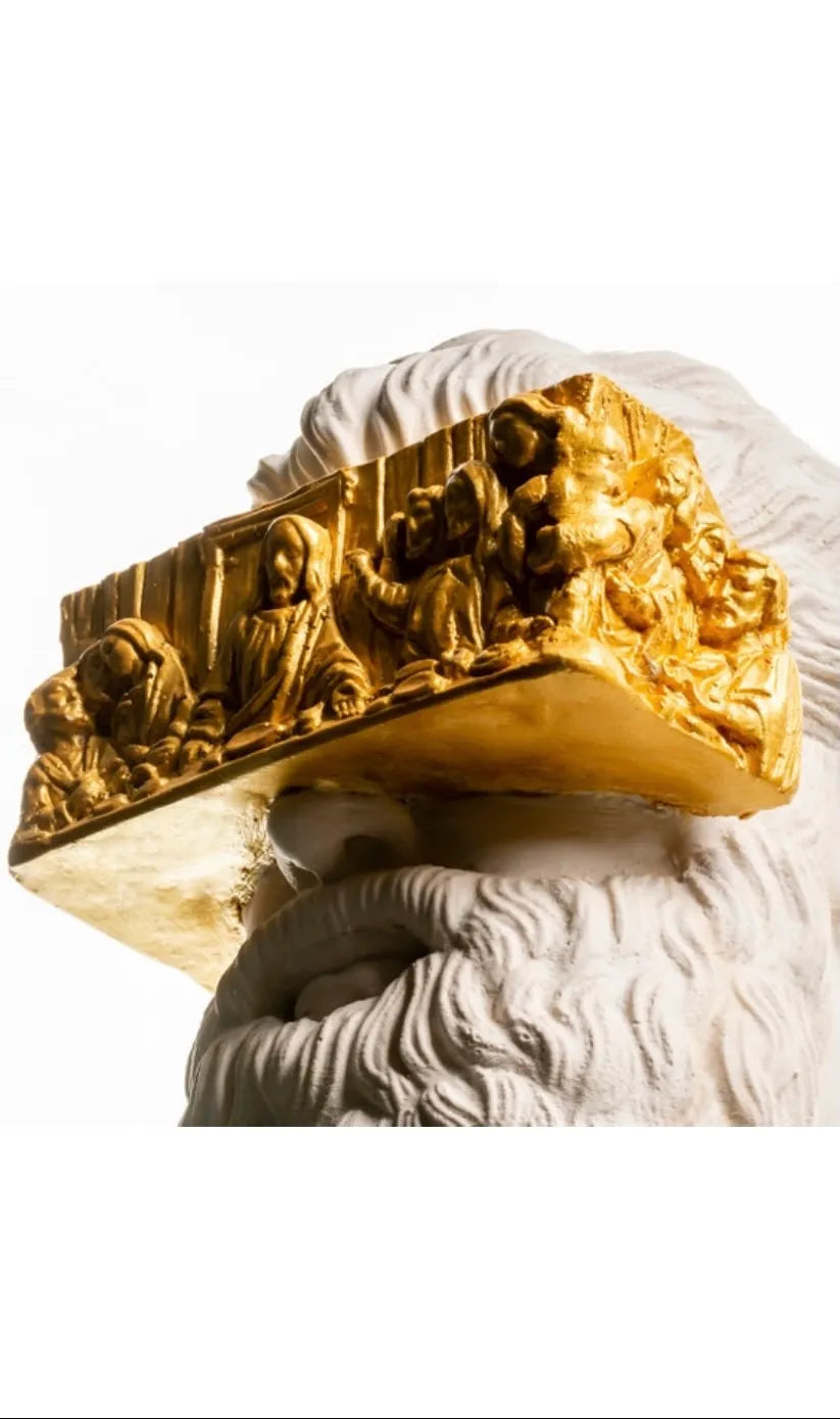Sculpture de buste décorative Pop Art de la Cène d'Hercule